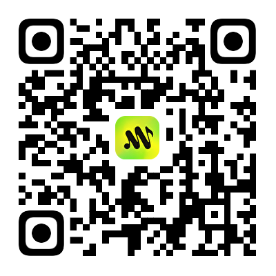 QR code to download the app